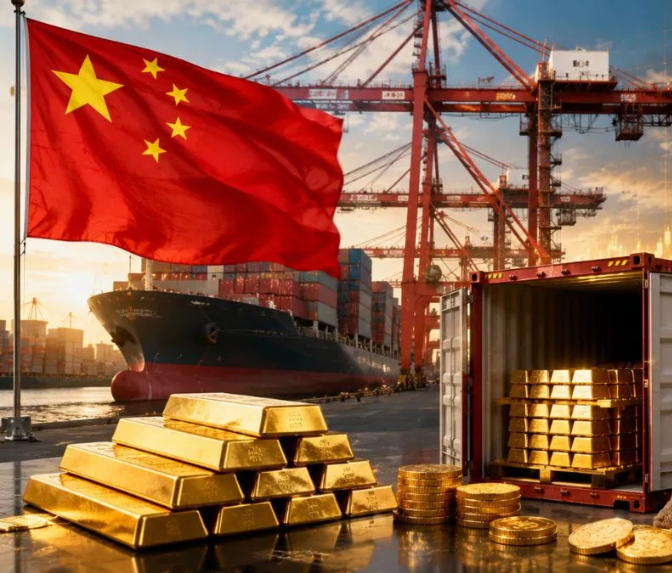 China Gold and Oil Reserves