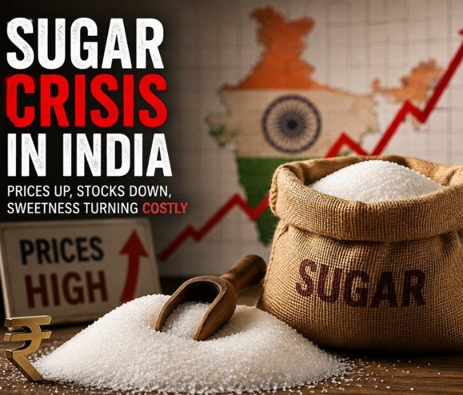 Sugar Price Hike in India due to ethanol policy and lower sugar production