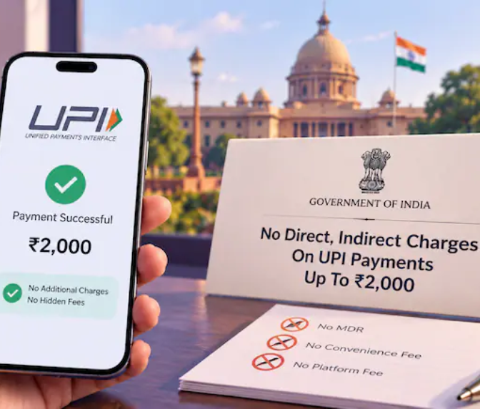 UPI Charges 2026 और UPI Payment Fees की जानकारी