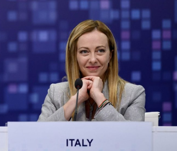 Giorgia Meloni Voice Trademark AI