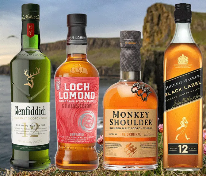 Delhi Whisky Gin Price Cut 2026 with premium imported whisky and gin bottles