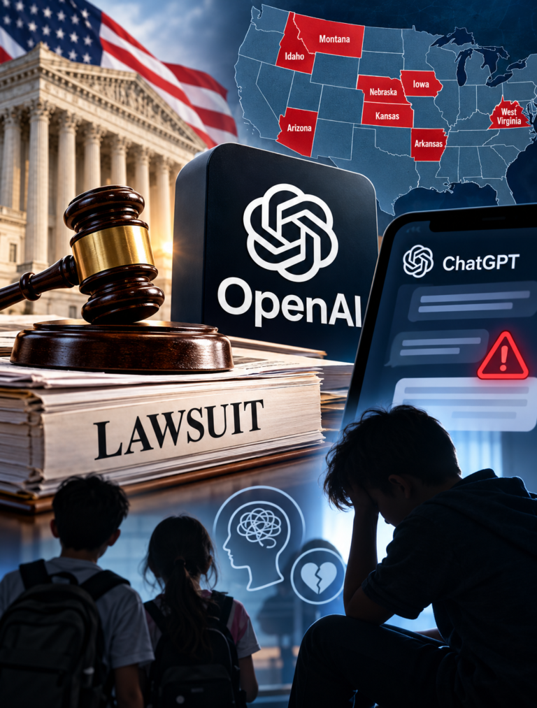 OpenAI Lawsuit 8 US States और ChatGPT Safety Concerns